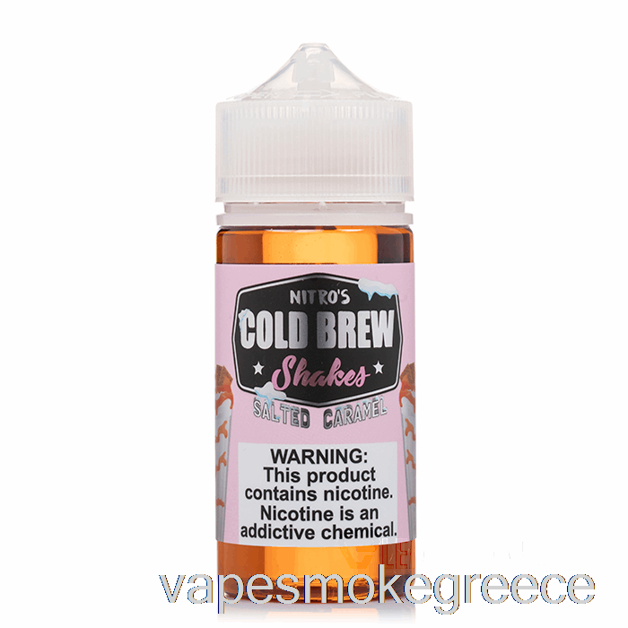 Vape Greece αλατισμένη καραμέλα - Nitros Cold Brew - 100ml 3mg